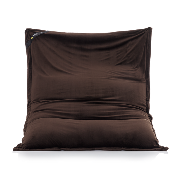 Brauner Sitzsack Samt