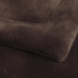 Brauner Sitzsack Samt