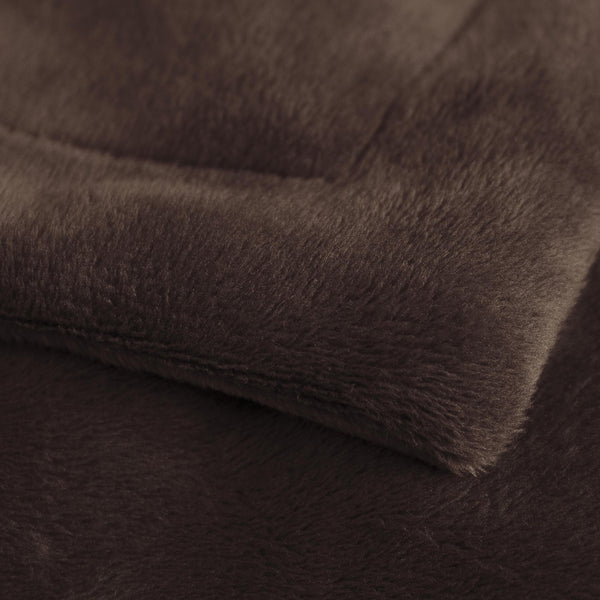 Brauner Sitzsack Samt