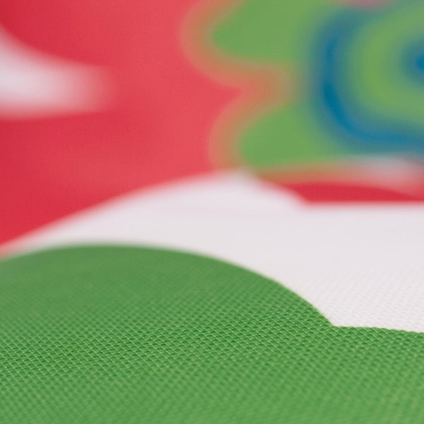 Floralia Outdoor Sitzsack Grün-Rot