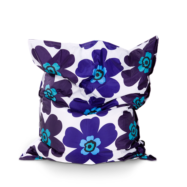 Outdoor Sitzsack Floralia Blau-Lila