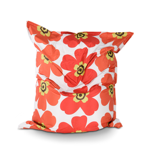 Outdoor Floralia Sitzsack Orange