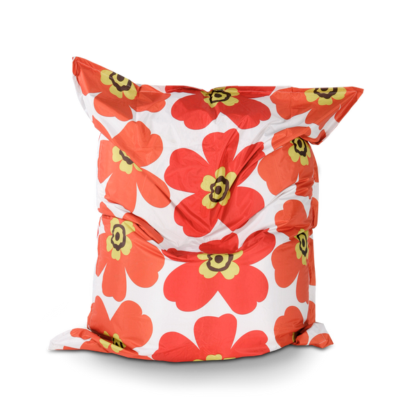 Outdoor Floralia Sitzsack Orange