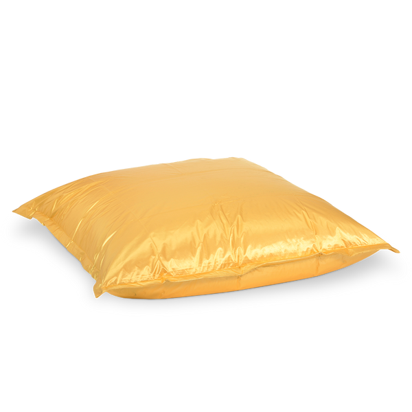 Sitzsack Metallic in Gelbgold