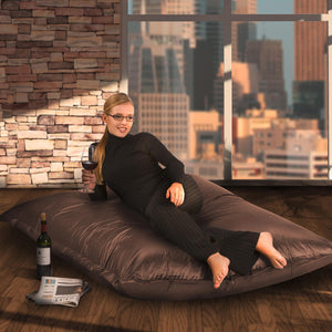 Sitzsack Metallic in Bronze