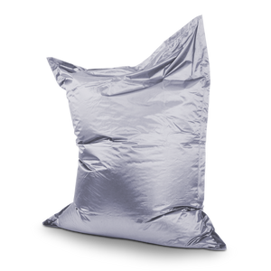 Sitzsack Metallic in Platin