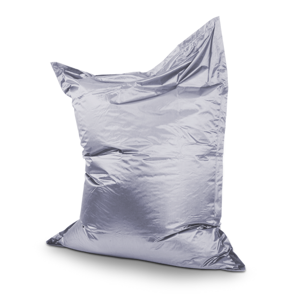 Sitzsack Metallic in Platin