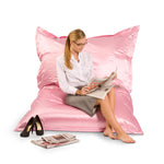 Sitzsack Metallic in Rosé