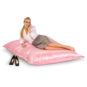 Sitzsack Metallic in Rosé