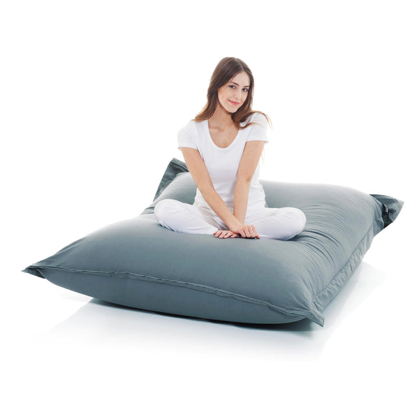 Sitzsack Cotton in Steingrau