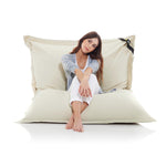 Cotton Sitzsack in Beige