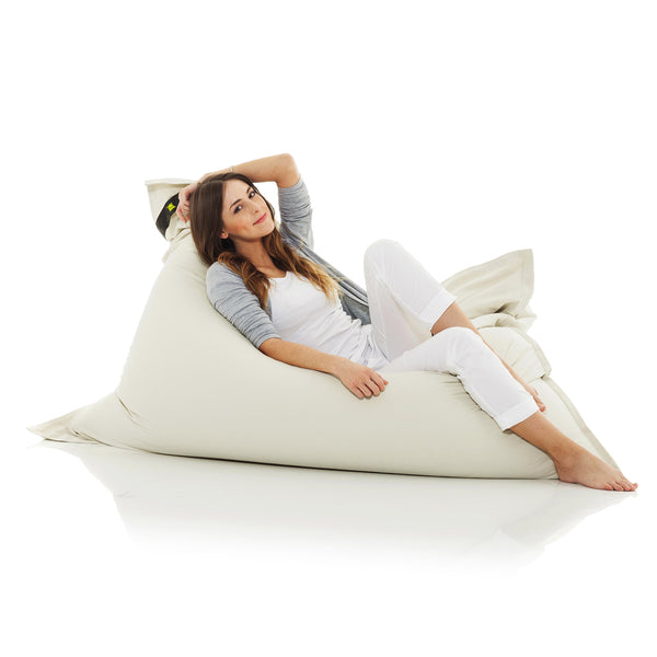 Cotton Sitzsack in Beige