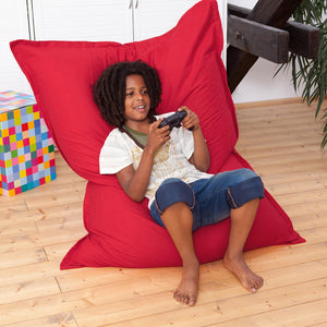 Kindersitzsack Cotton JR in Rot