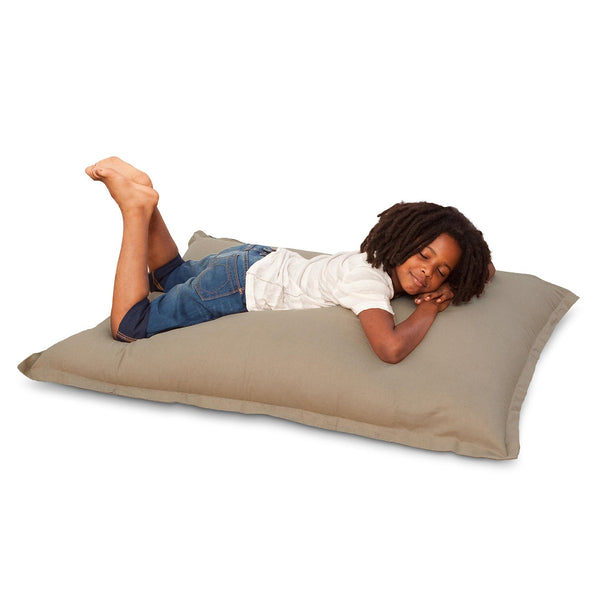 Kindersitzsack Cotton JR in Braun