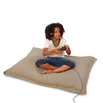 Kindersitzsack Cotton JR in Braun