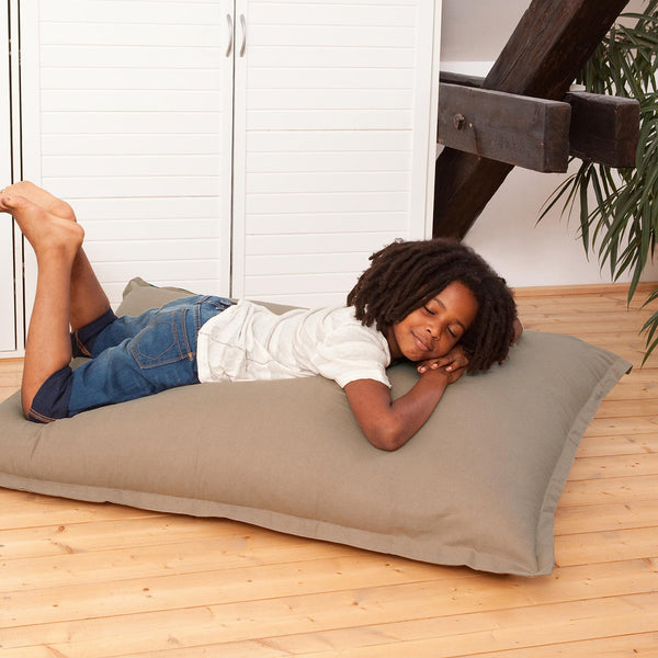 Kindersitzsack Cotton JR in Braun