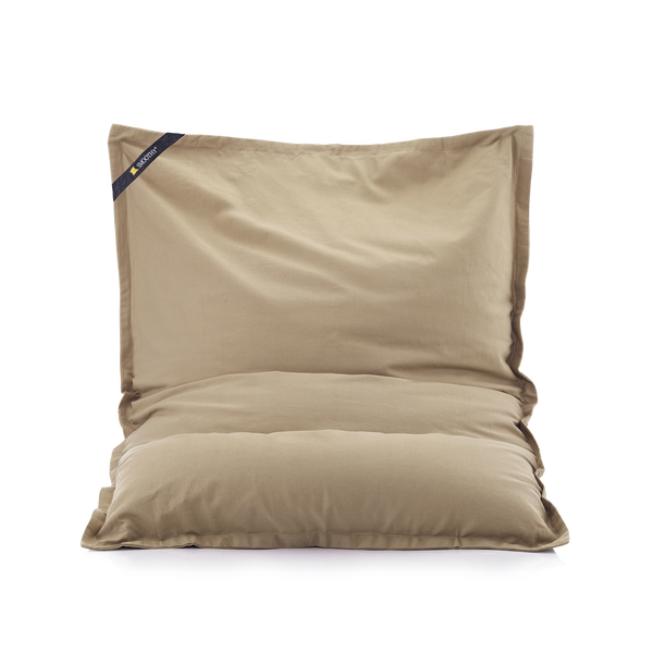 Kindersitzsack Cotton JR in Braun