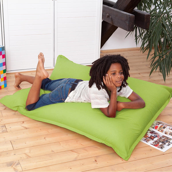 Kindersitzsack Cotton JR in Grün