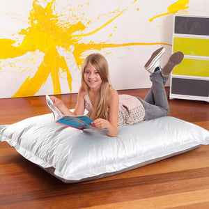 Sitzkissen für Kinder in Silber