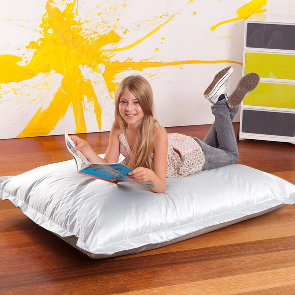 Sitzkissen für Kinder in Silber