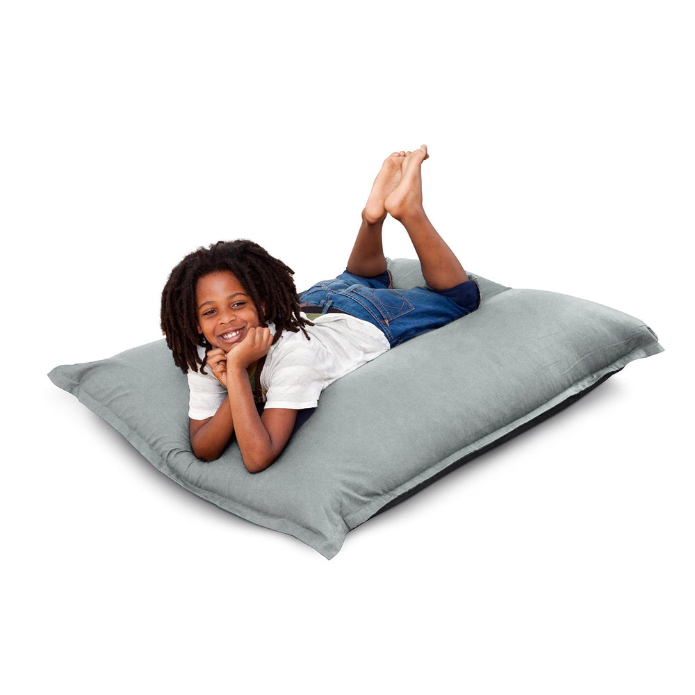 Kindersitzsack Cotton JR in Grau