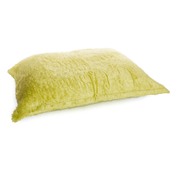 Sitzsack Flokati in Grün