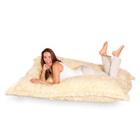 Flokati Sitzsack Creme