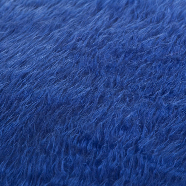 Flokati Sitzsack in Blau