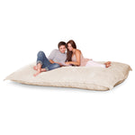 XXXXL Sitzsack in Creme-Weiß