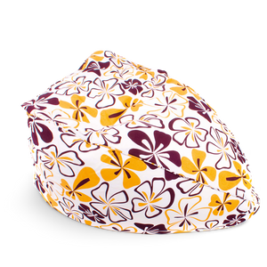 Kindersitzsack Eggshell mit Blumen