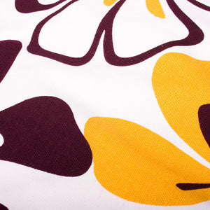 Kindersitzsack Eggshell mit Blumen