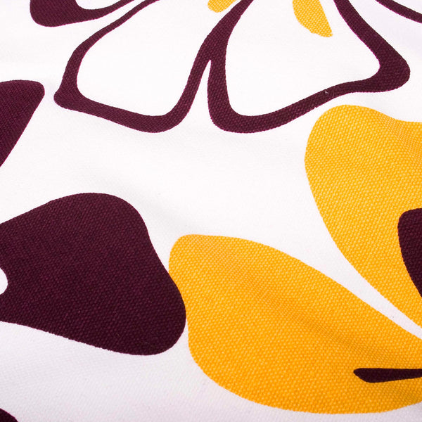 Kindersitzsack Eggshell mit Blumen