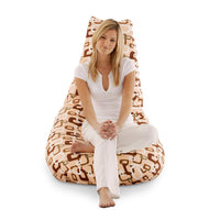 Sitzsack Beany Choc-Muster