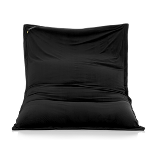 Sitzsack Schwarz Samt