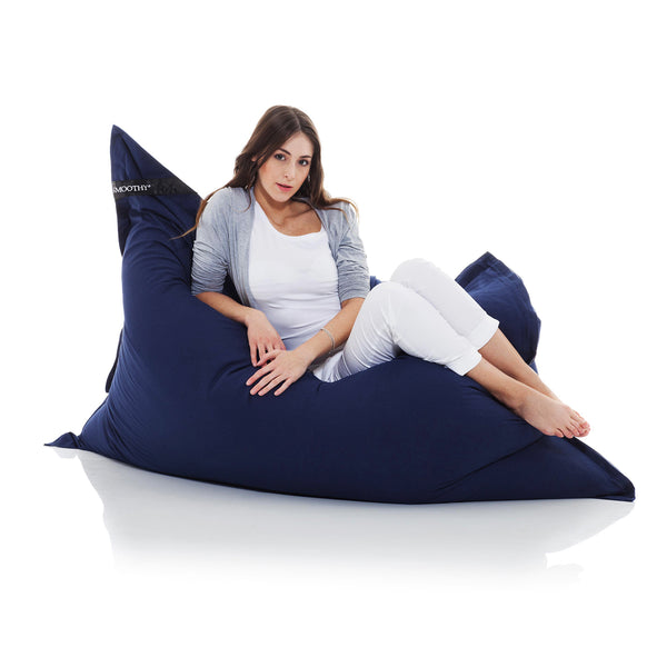 Sitzsack Classic Cotton in Blau