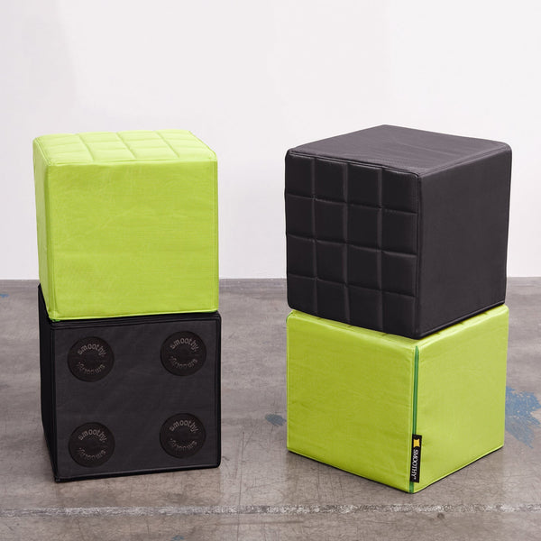 Cube Sitzwürfel in Anthrazit-Schwarz