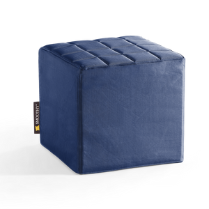 Cube Sitzwürfel in Indigo-Blau