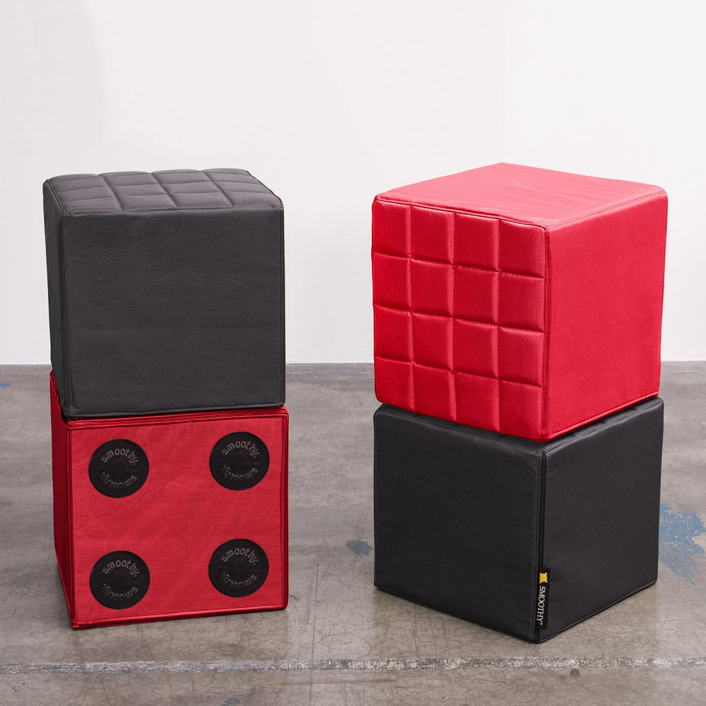 Cube Sitzwürfel in Feuer-Rot