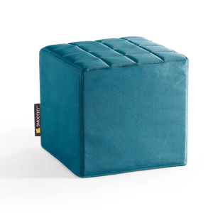 Cube Sitzwürfel in Petrol-Blau
