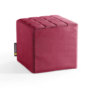 Cube Sitzwürfel in Bordeaux-Rot