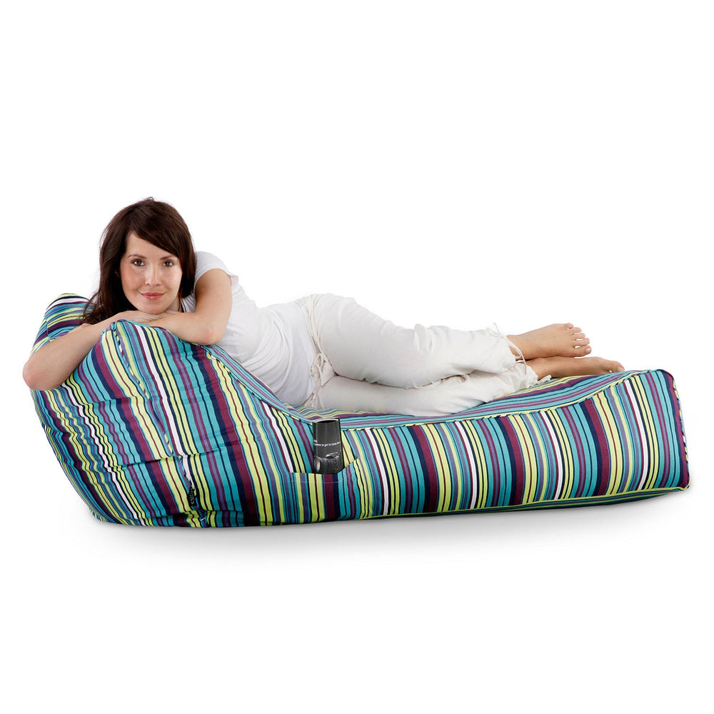Lounge Daybed Streifen