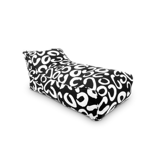 Lounge Daybed Black & White