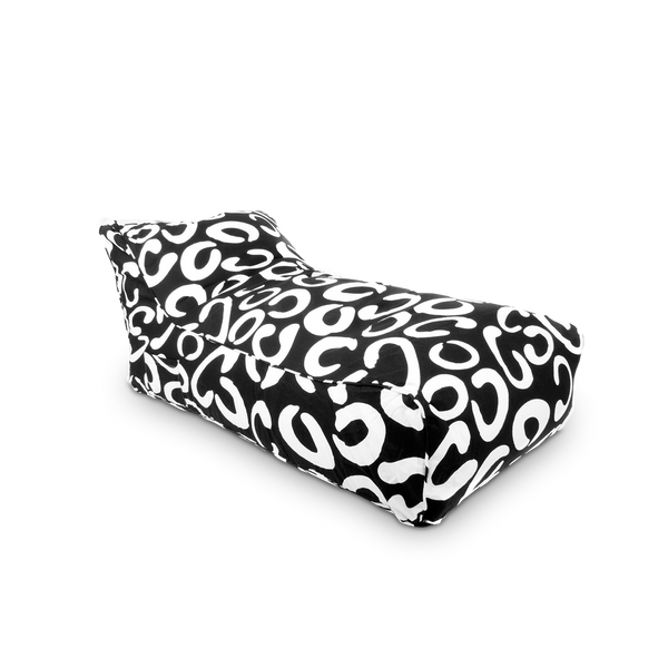 Lounge Daybed Black & White