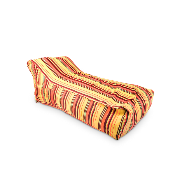 Lounge Daybed Rote-Streifen