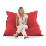 Sitzkissen Classic Samt in Rot