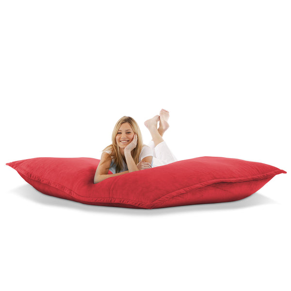 Sitzkissen Classic Samt in Rot