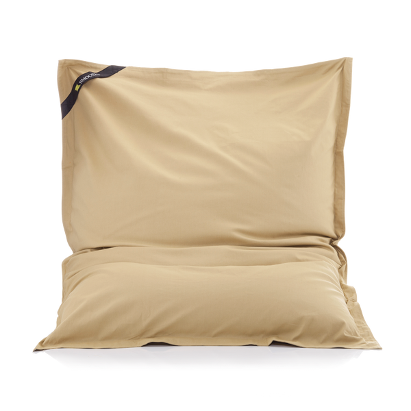 Sitzsack Braun aus Baumwolle