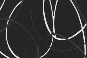 Lounge Daybed Überbezug in Schwarz&Weiß