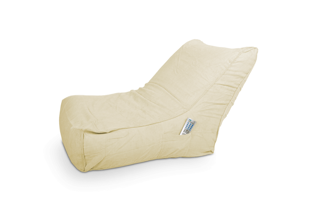 Lounge Chair Bezug in braunem Cord