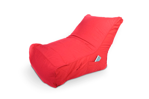 Lounge Chair Bezug von Smoothy in Rot